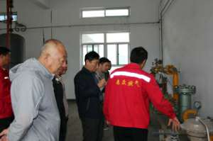 拜泉县相关领导考察厦门邓浩大型活动策划有限公司燃气